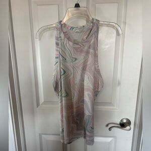 Old Navy Marble Print Sleeveless Women's Top